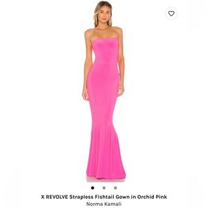 Norma Kamali - Pink Gown - Small